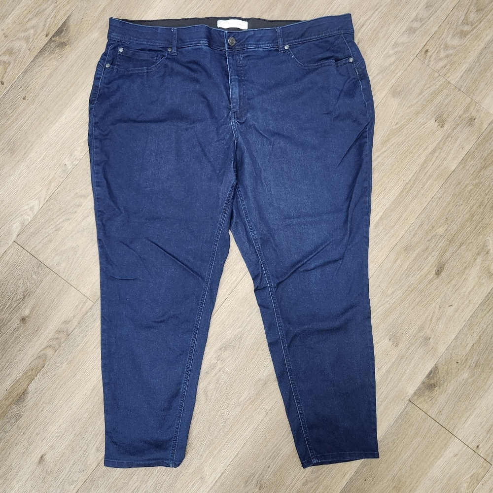 Cato Women's Skinny Jeans in Dark Blue Size 24